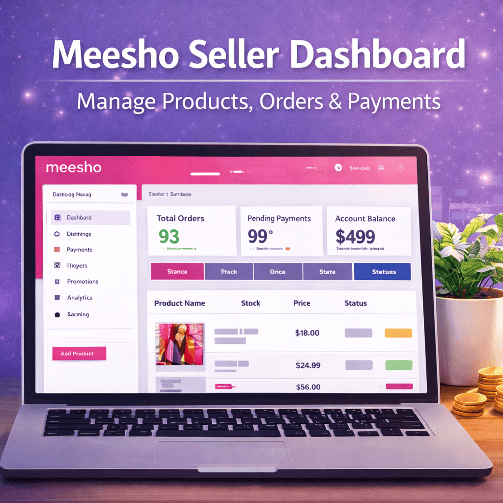 meesho seller dashboard
